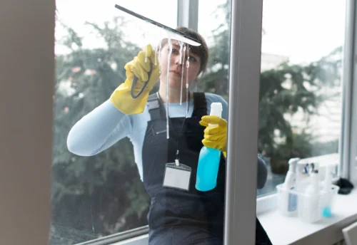 Nettoyage de vitres intérieures et extérieures à Lanuéjouls